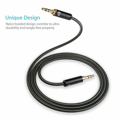 Syncwire Aux Kabel 3.5mm Audio Kabel - 1m Klinkenkabel