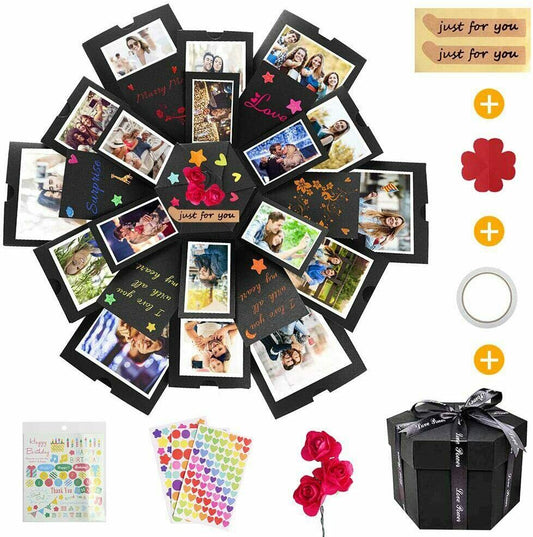 Kreative Überraschung Box Explosions Box DIY Faltendes Fotoalbum Geschenkbox