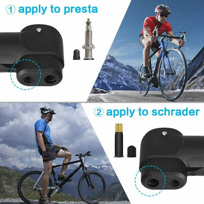 Synmixx Mini Fahrradpumpe Fahrrad Luftpumpe Für Fahrrad Max Druck 120 Psi/8 Bar
