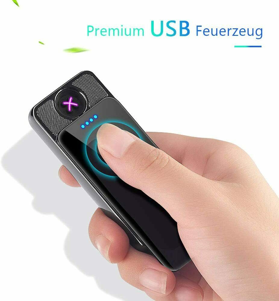 USB Elektronische Feuerzeug, Lichtbogen Feuerzeug, Touchscreen Elektro Feuerzeug