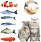 Spielzeug mit Katzenminze 6PCS Katzenspielzeug Fisch Interaktive Spielzeug 20cm