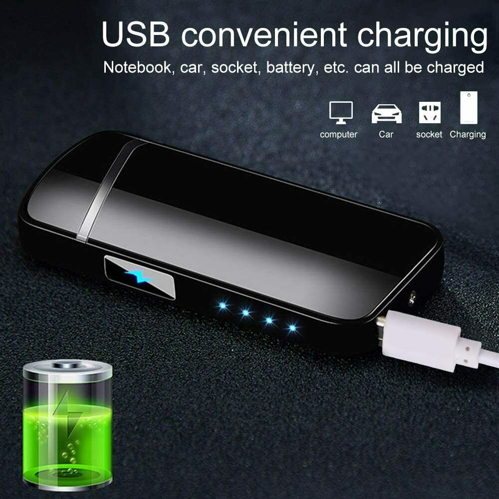 Lichtbogen Feuerzeug USB Plasma Feuerzeug Elektro Touch Flammenloses winddichtes