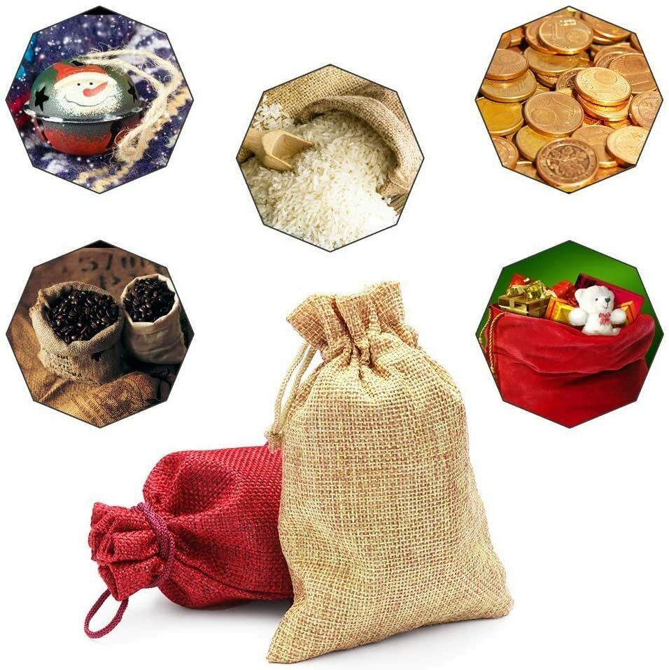 Adventskalender zum Befüllen 24 Geschenktüten + 24 Aufkleber Stoffbeutel DIY DE