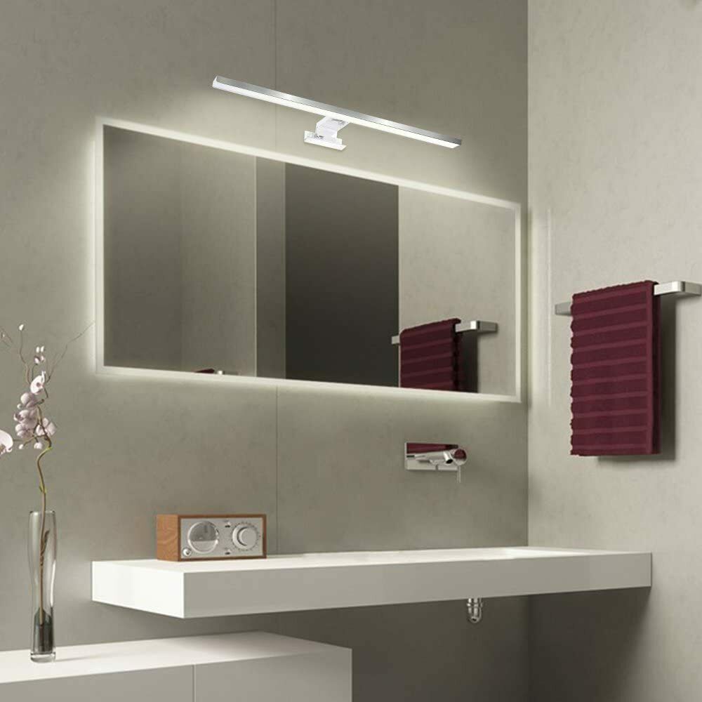 LED Spiegelleuchte Bad Beleuchtung Schminklicht Badezimmer IP44 Aufbaulampe 8W