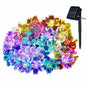 Solar String Lights - Solar Garden Lights mit 50 Blume LED Leuchten für Garten