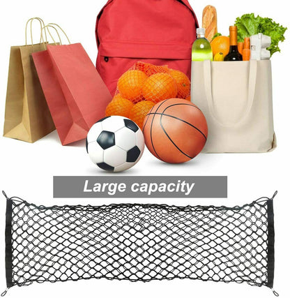 Auto Netztasche Klett Organizer Kofferraumtasche Ablagenetz KFZ PKW Stretch Fach
