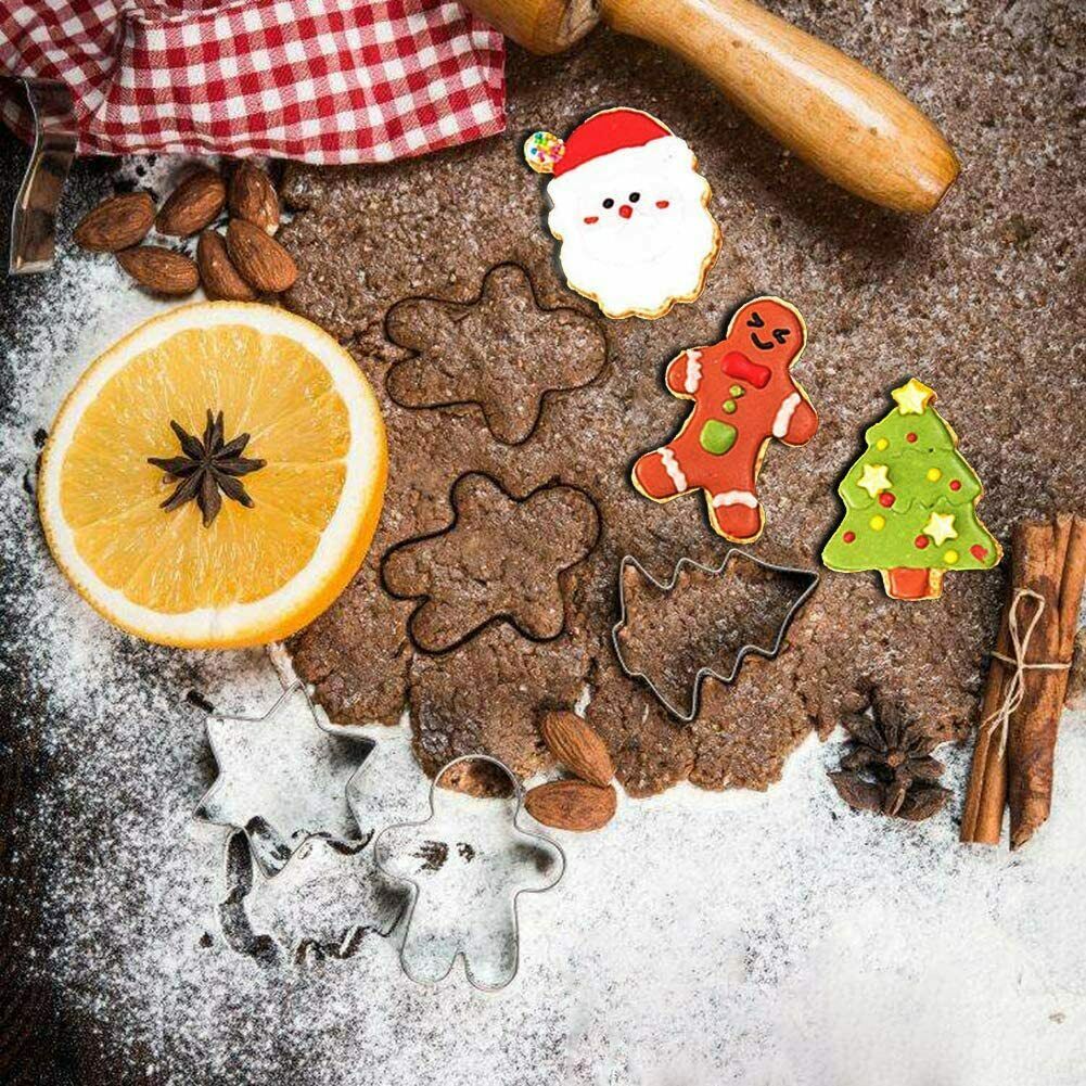 Fondant Ausstecher Weihnachten 32 Stück Weihnachtsausstechformen Keksausstecher