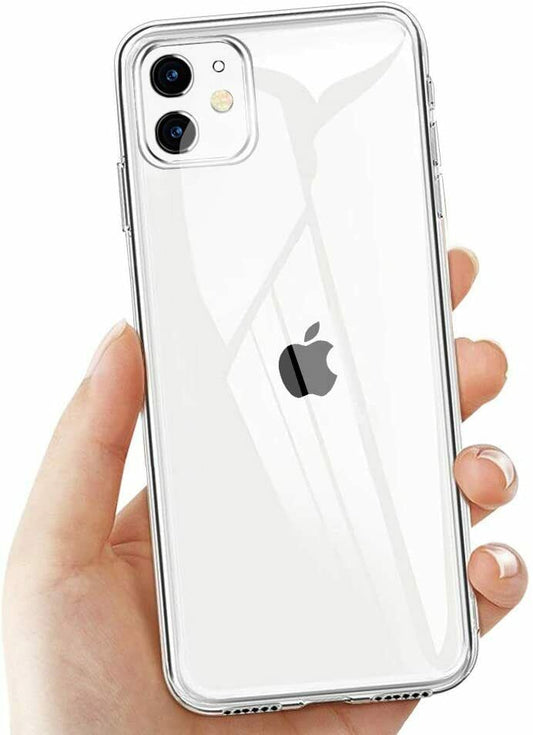 iPhone Hülle Durchsichtig Dünn Handyhülle Stoßfest Fallschutz Bumper Case Cover
