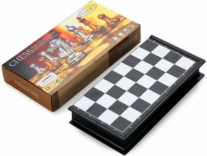 Königliches Schachspiel Schachbrett Chess Folding Magnetic Travel Chess Set