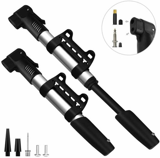 Synmixx Mini Fahrradpumpe Fahrrad Luftpumpe Für Fahrrad Max Druck 120 Psi/8 Bar