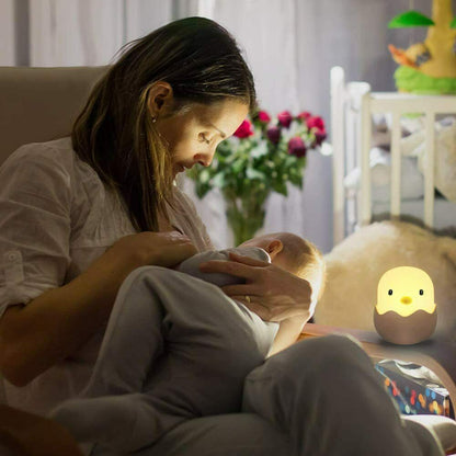 LED Nachtlicht Kinder, Silikon LED Nachtlampe Baby Nachtleuchte mit Touch